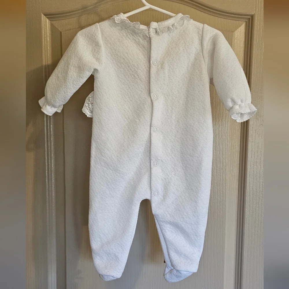 Vintage Smart Steps 6-9 Mos My First Christmas Onesie - Picture 6 of 6